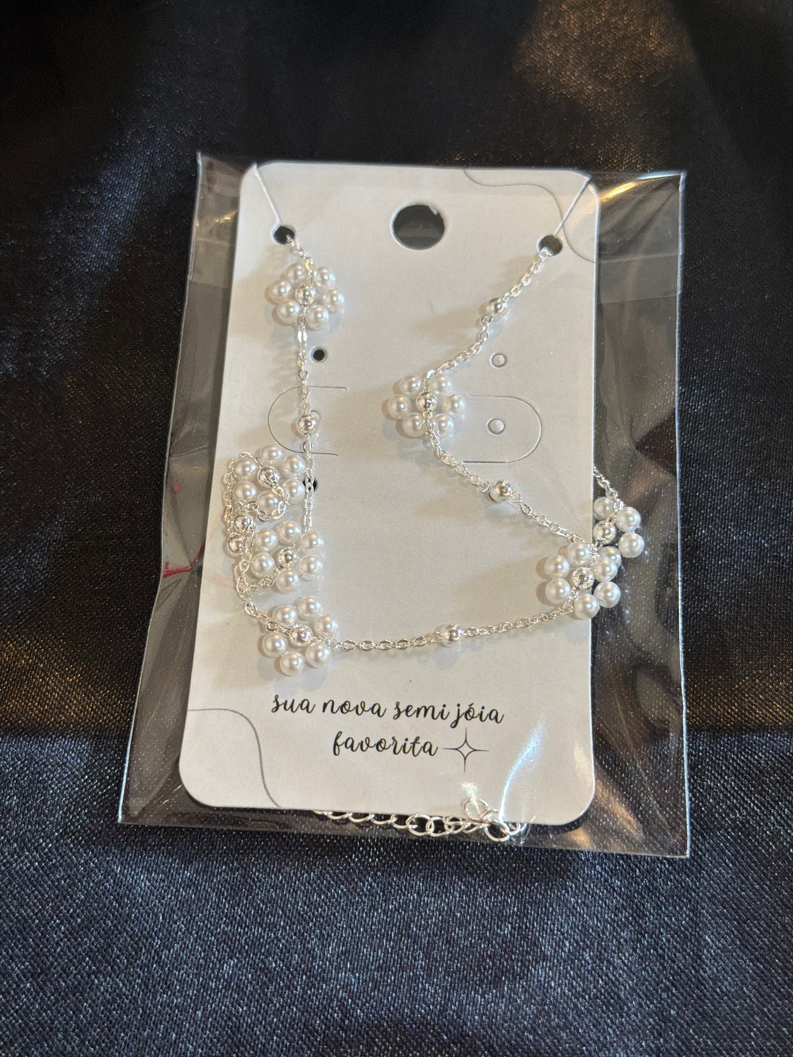 Chocker 925 pérolas