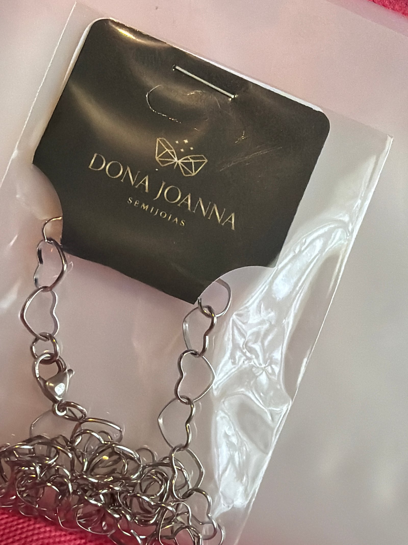 Chocker corações aço