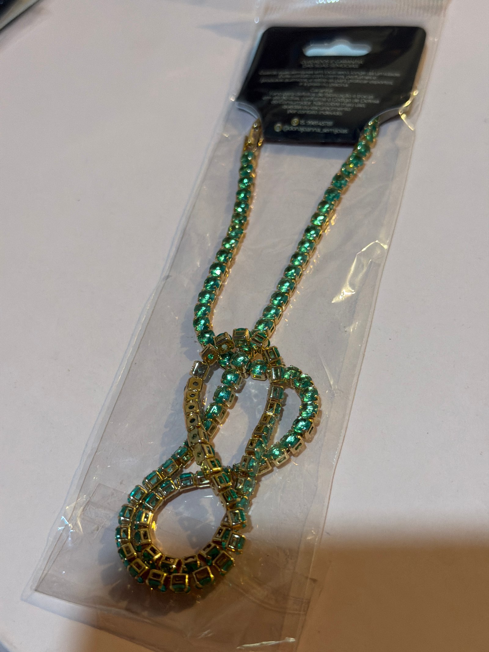 Colar Riviera Green