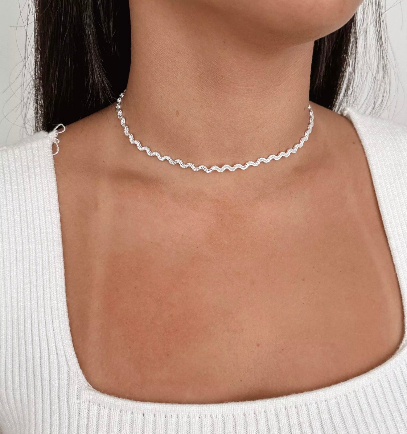 Chocker zigzag 