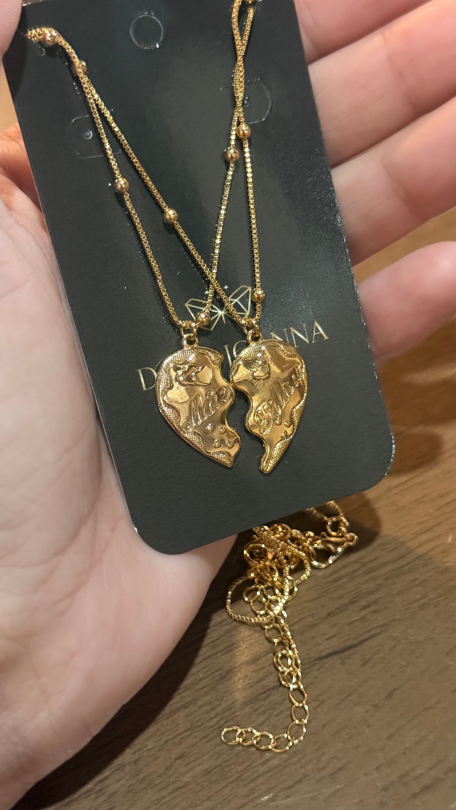 Colar mãe e filho 