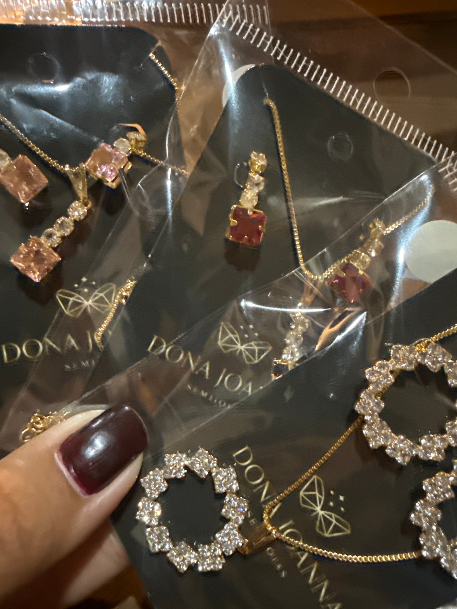 Conjunto Etiqueta dourada 