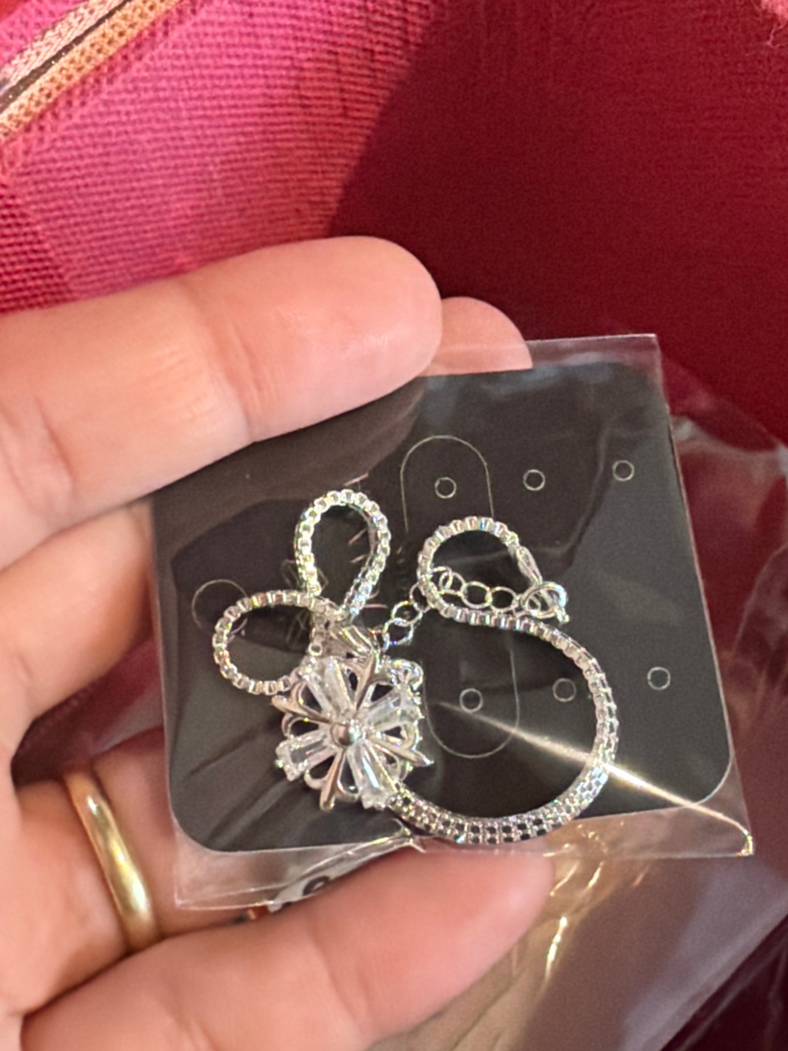 Pulseira prata crucifixo