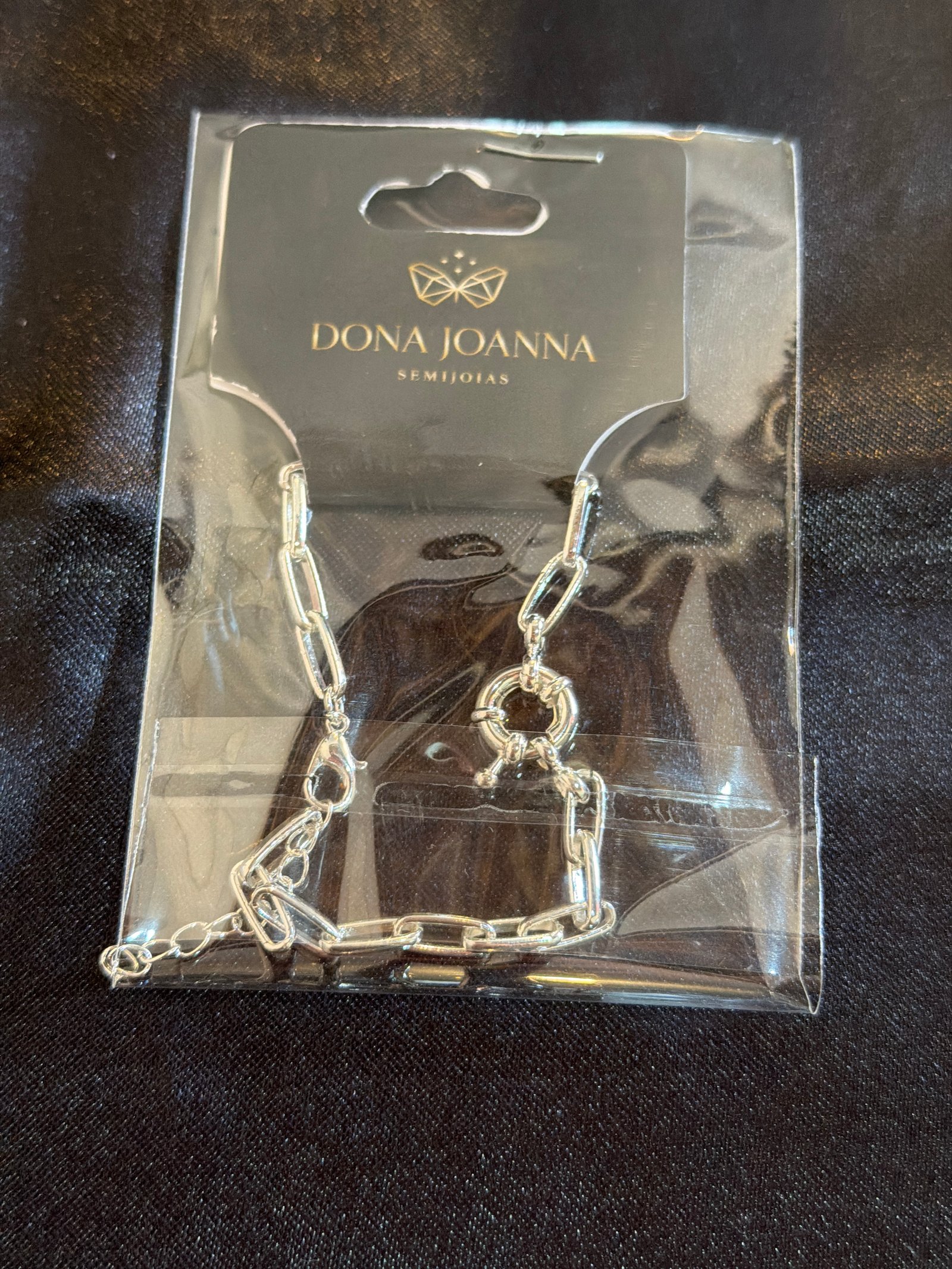 Pulseira elo prata