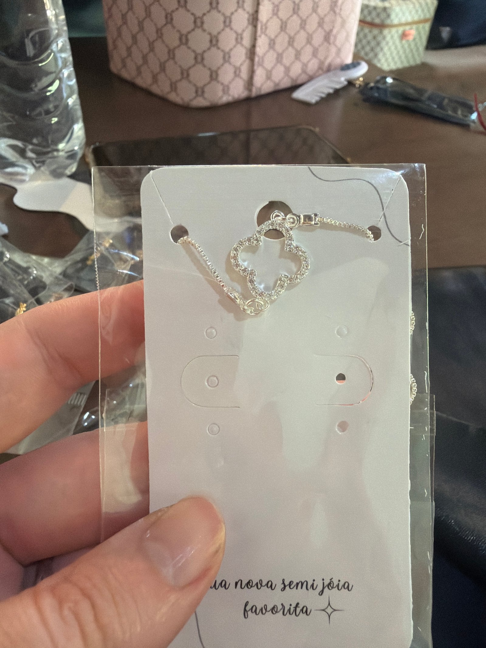 Pulseira flor