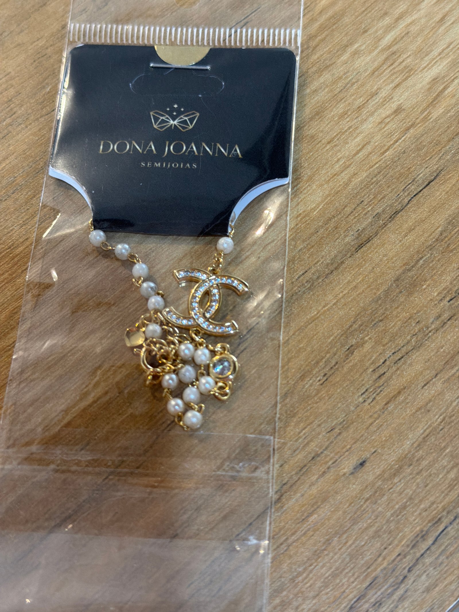 Pulseira Chanel pérola