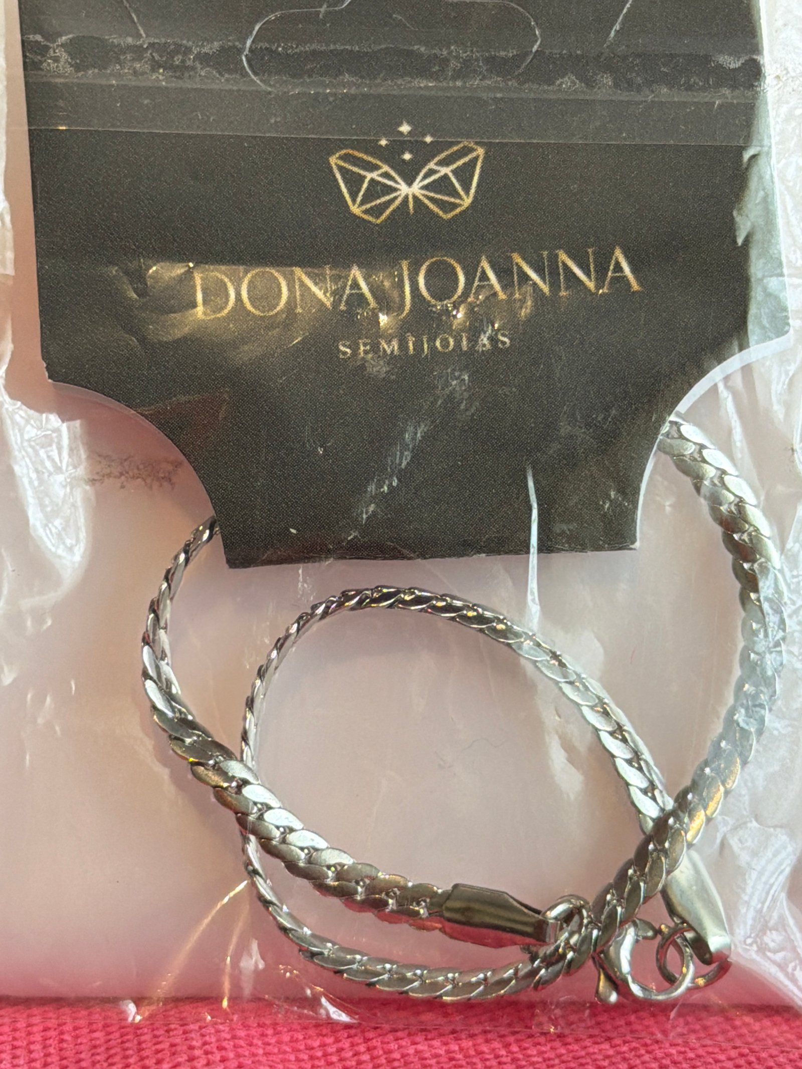 Pulseira masculina aço
