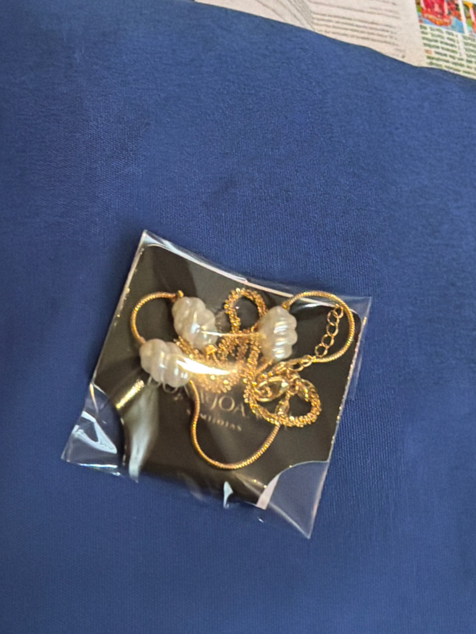Pulseira pérola dupla